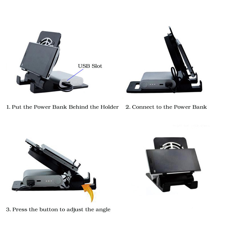 Bakeey-Mini-Fan-Cooling-Desktop-Phone-Holder-Foldable-Heat-Dissipation-Lazy-Stand-for-Samsung-1266385-6