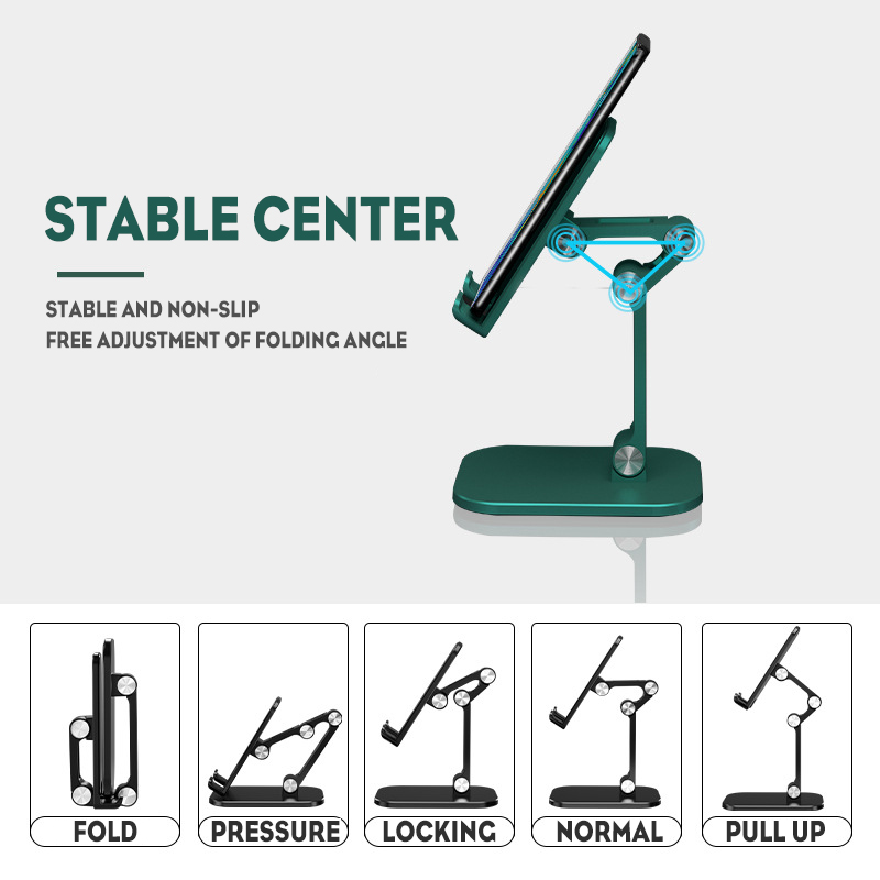 Foldable-120deg-Angle-Adjustable-Non-Slip-Aluminum-Alloy-Desktop-Mobile-Phone-Tablet-Holder-Stand-fo-1782321-5