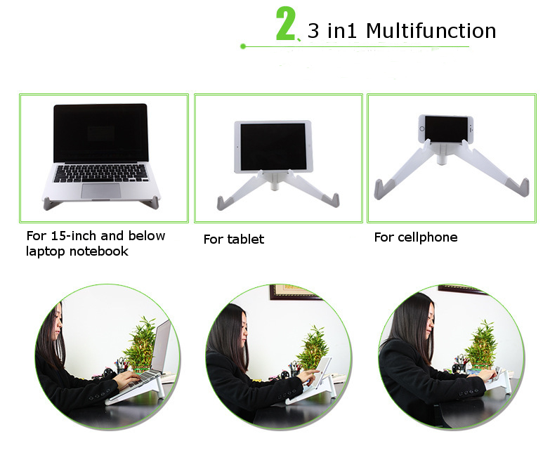 Portable-Multifunctional-Laptop-Radiating-Stand-Notebook-Cooling-Holder-Tablet-Cell-Phone-Holder-1098813-3