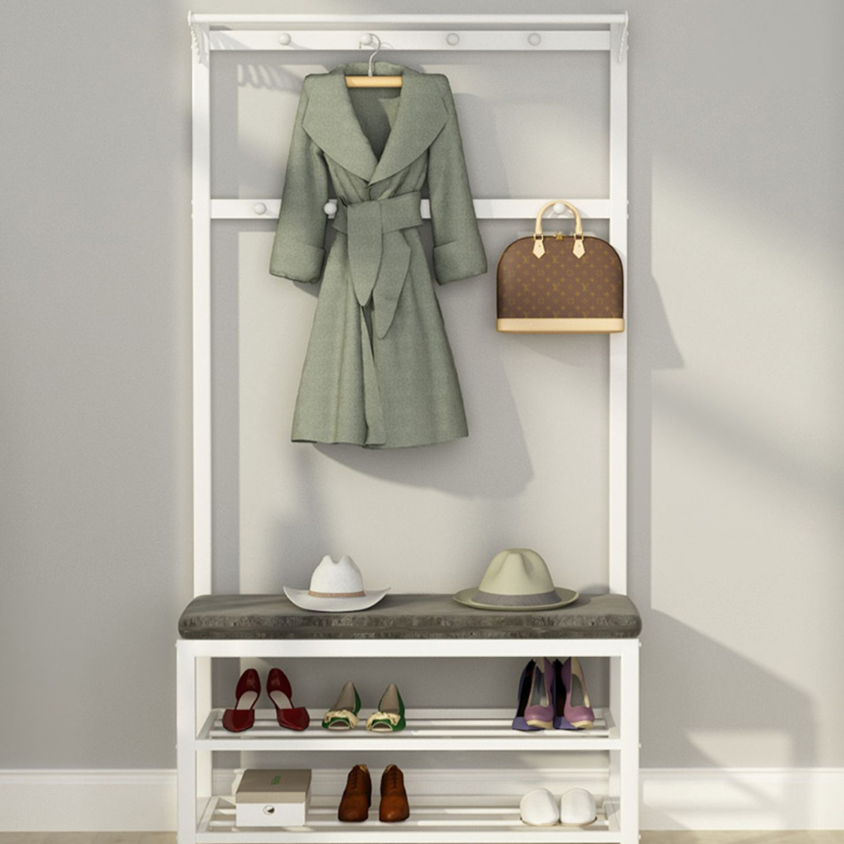 80cm-Coat-Rack-Shoe-Rack-Multifunctional-Storage-Bench-Door-Hat-Clothes-Umbrella-Hangers-Storage-She-1787854-13