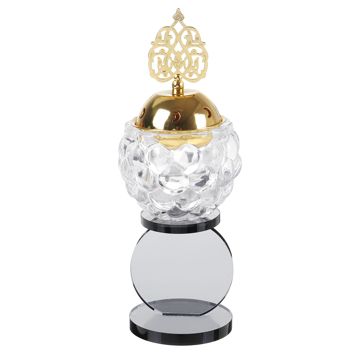 Crystal-Incense-Burner-Plating-Metal-Polishing-Incense-Burner-Traditional-For-Home-Office-Desktop-De-1791853-15