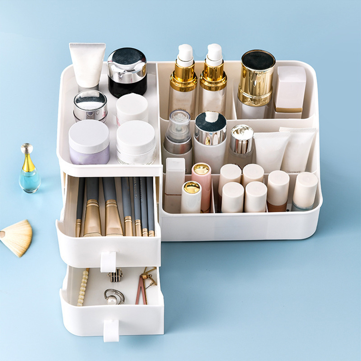 Desktop-Cosmetic-Storage-Box-Drawer-Makeup-Brushes-Organizer-Dressing-Table-Skin-Care-Rack-Sundries--1757197-12
