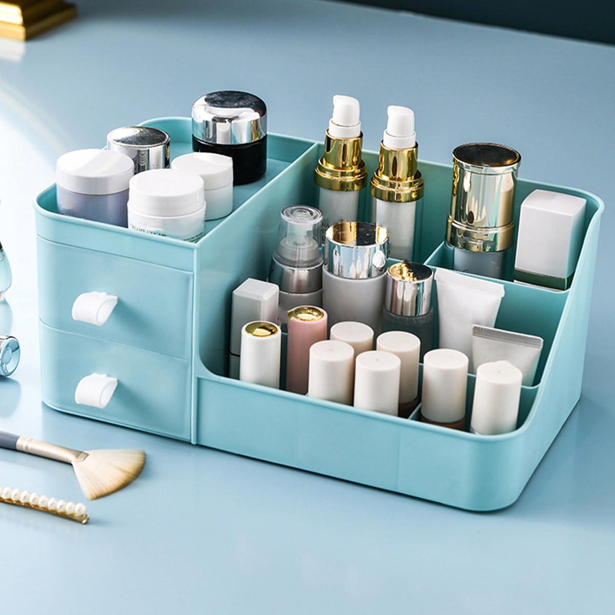 Desktop-Cosmetic-Storage-Box-Drawer-Makeup-Brushes-Organizer-Dressing-Table-Skin-Care-Rack-Sundries--1757197-7