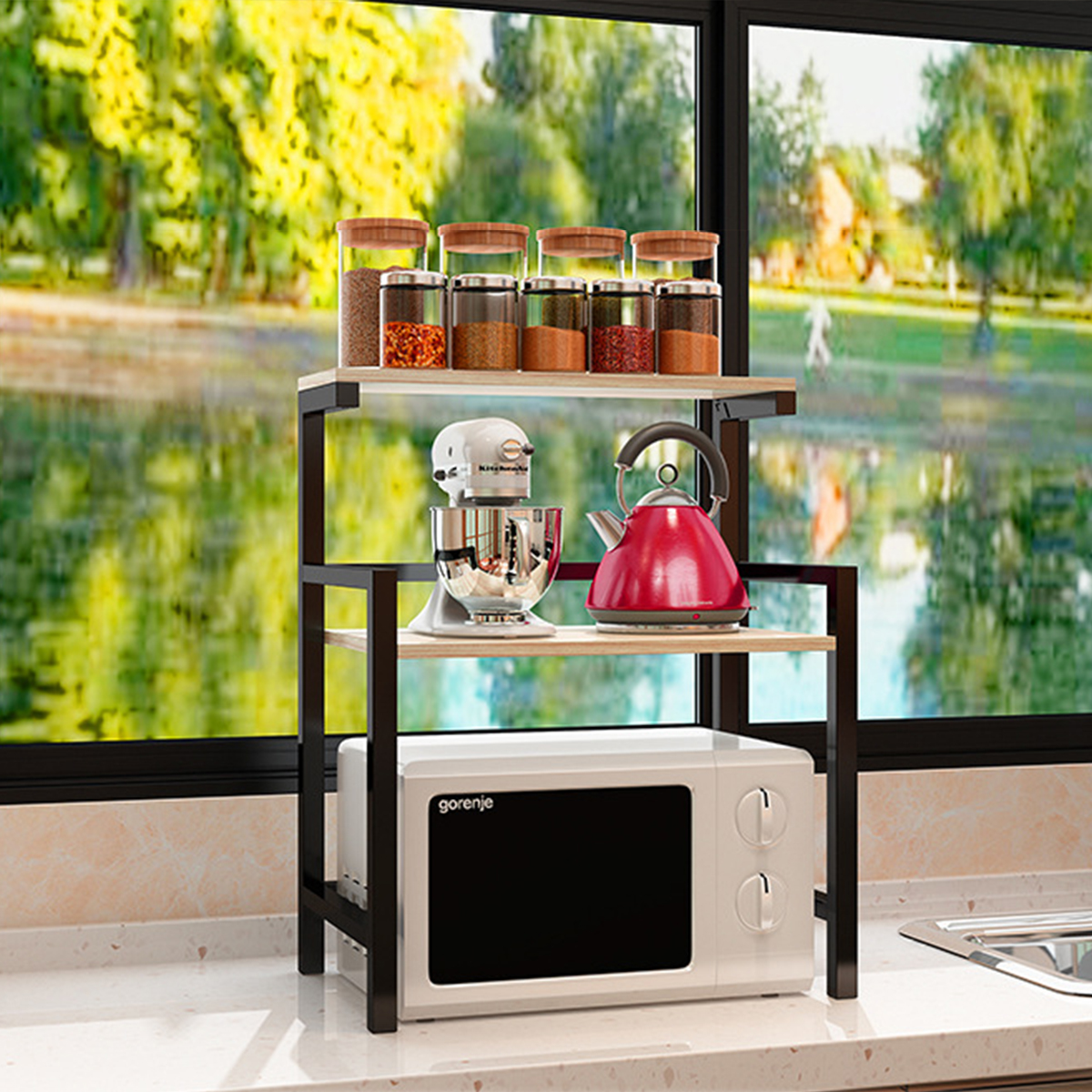 Double-Layer-Microwave-Oven-Shelf-Rack-Kitchen-Storage-Holders-Bath-Shelf-Home-Office-Shelf-Organize-1763047-11