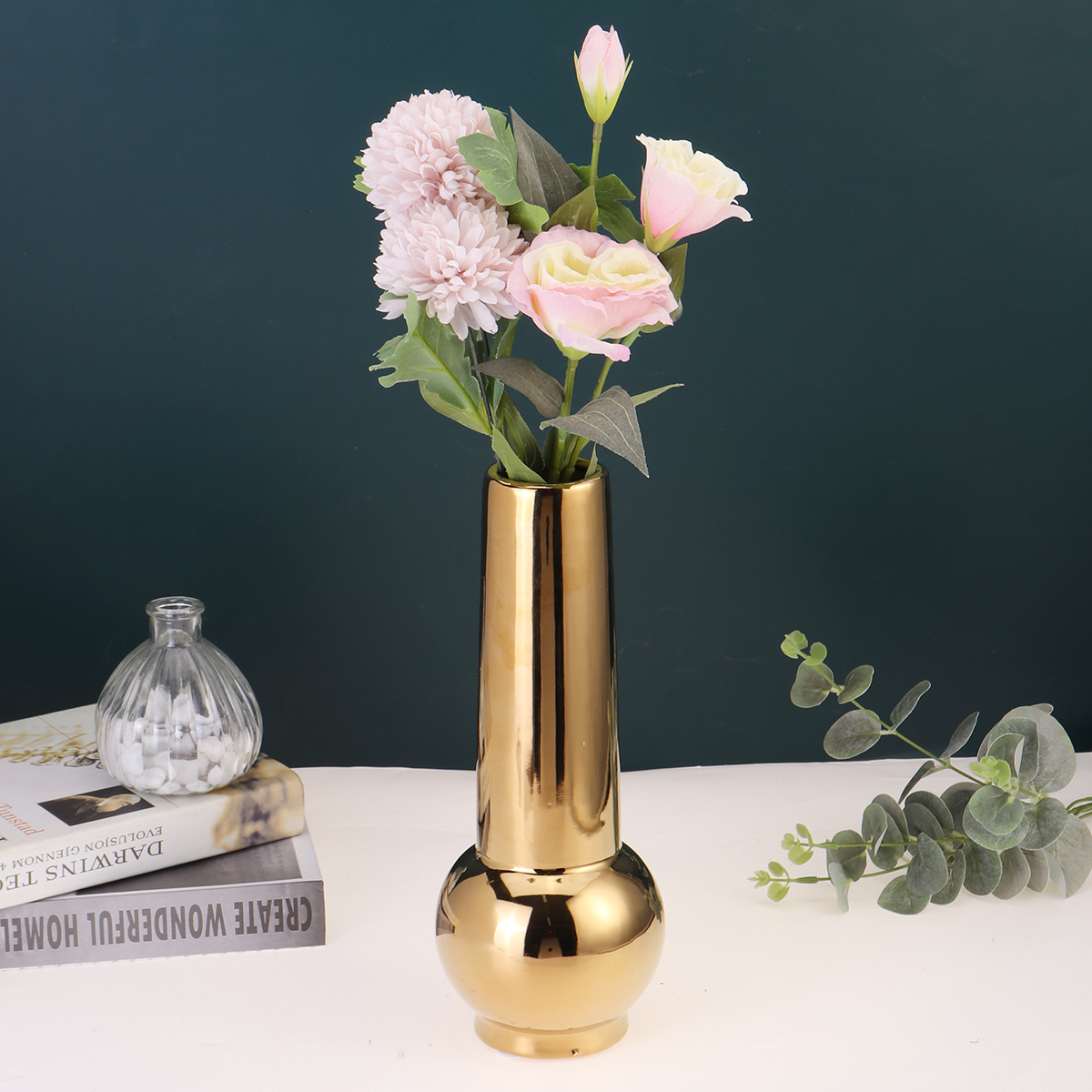 Golden-Ceramic-Vase-Living-Room-Planting-Crafts-Flower-Arrangement-Container-Home-Office-Desk-Decora-1770828-18