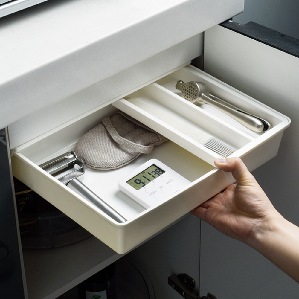 Hidden-Storage-Under-the-Telescopic-Table-Non-marking-Paste-with-Drawer-Pen-Holder-Pencil-Case-Tray--1697838-2