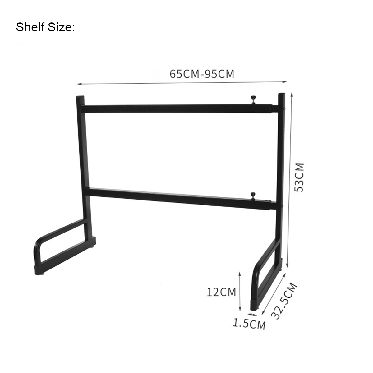 Iron-Art-Retractable-Storage-Rack-63-93cm-Carbon-Steel-Multifunctional-Dish-Rack-Kitchen-Accessories-1767743-11