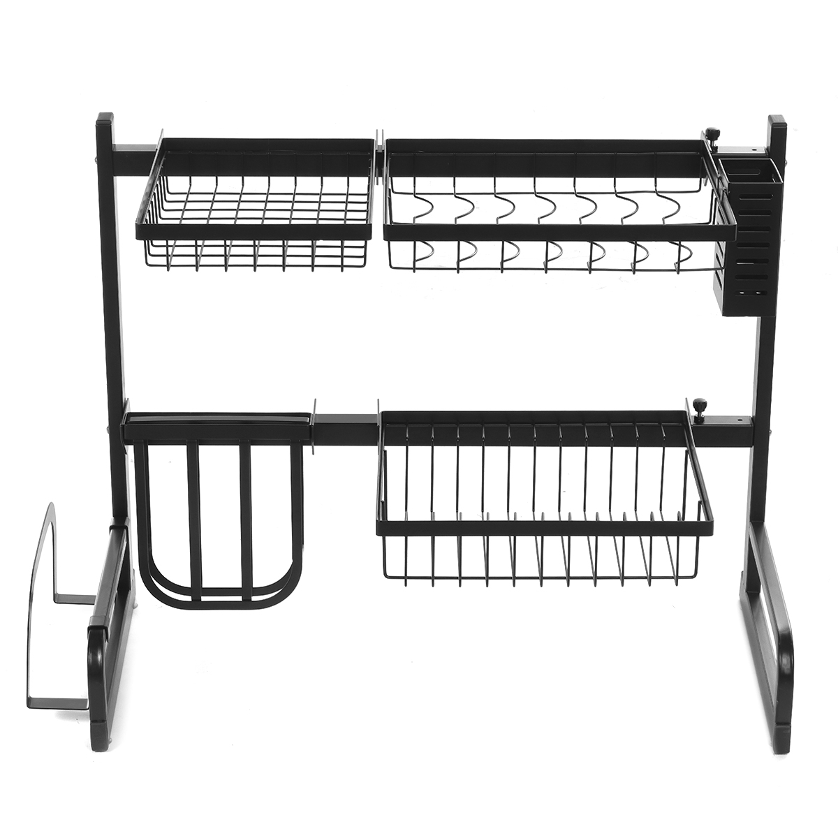 Iron-Art-Retractable-Storage-Rack-63-93cm-Carbon-Steel-Multifunctional-Dish-Rack-Kitchen-Accessories-1767743-20