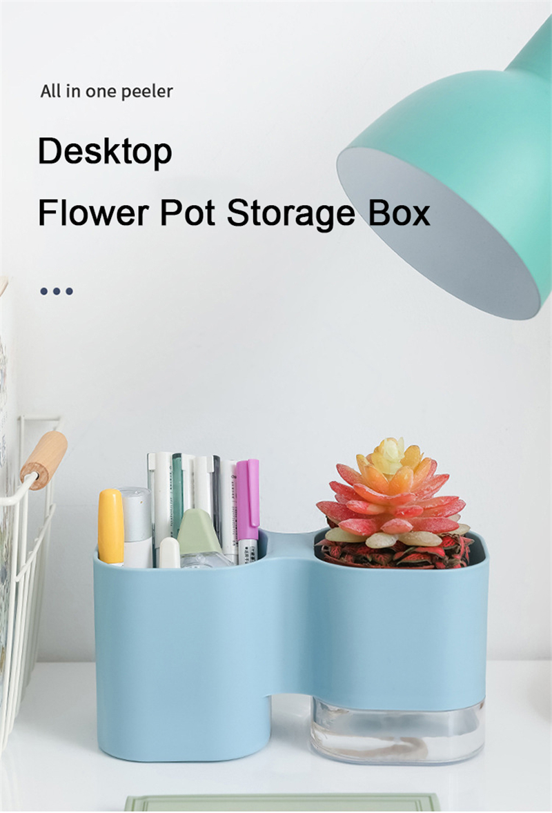 Multifunctional-Desktop-Storage-Bucket-Plant-Raising-Automatic-Watering-Pot-Stationery-Cosmetic-Stor-1842722-1