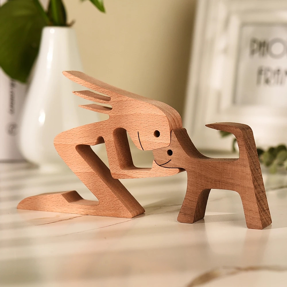 Puppy-Family-Wood-Carving-Ornaments-Crafts-Creative-Desktop-Decoration-Wooden-Puppy-for-Home-Office-1852465-3