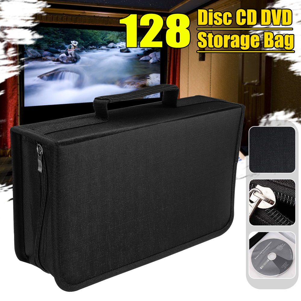 128pcs-Portable-Disc-CD-DVD-Storage-Bag-Large-Capacity-Carry-Case-Holder-Protector-Wallet-Binder-1853150-1
