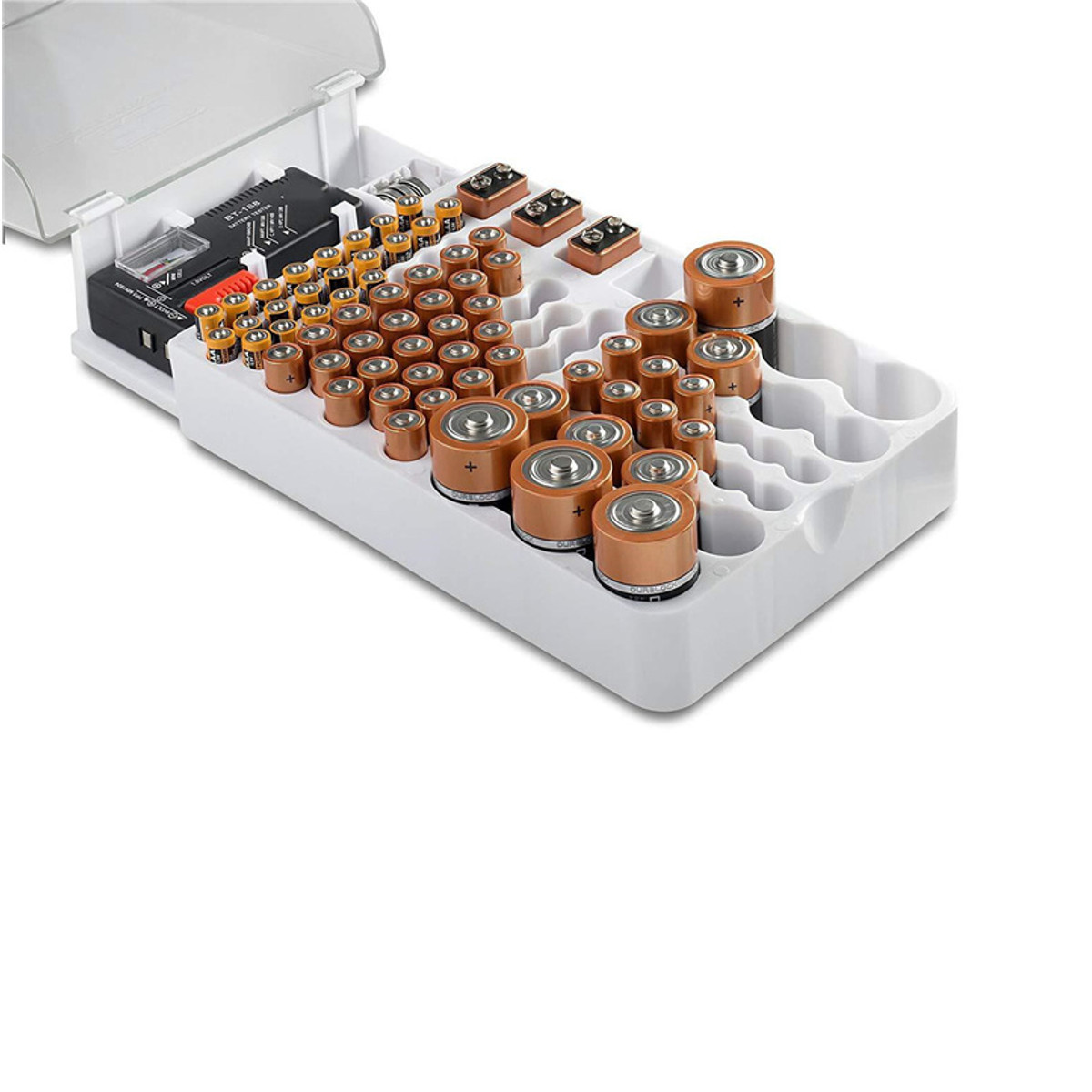 93-Grid-Battery-Capacity-Tester-Storage-Box-Transparent-Measuring-Organizer-Case-1485153-2