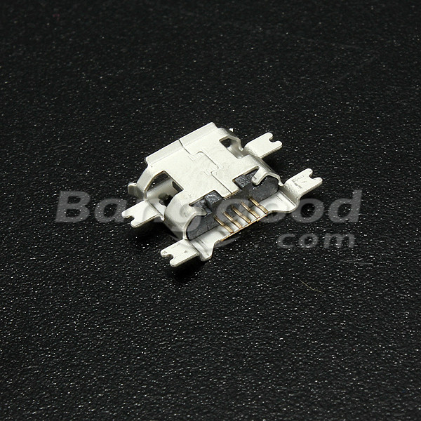 Micro-USB-Type-B-Female-5Pin-Socket-4Legs-SMT-SMD-Soldering-Connector-adapter-942286-1