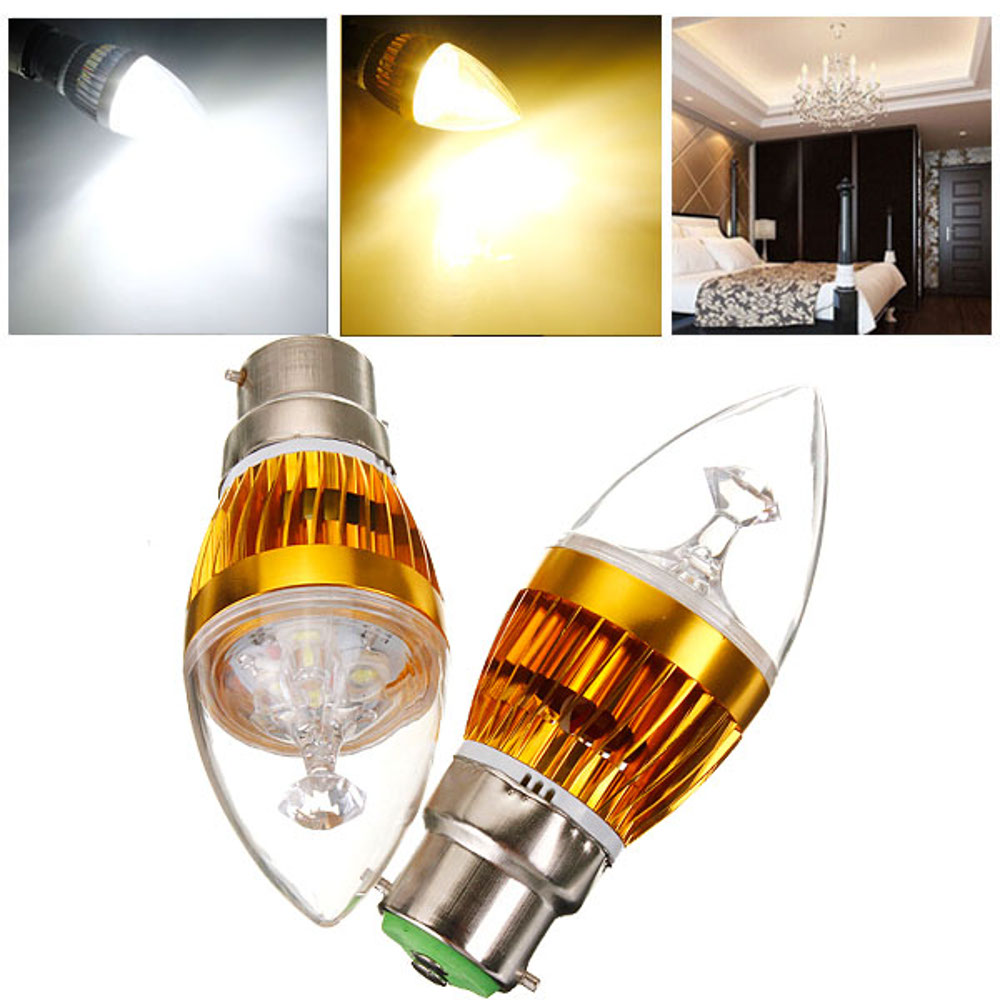 Dimmable-B22-3W-220V-White-Warm-White-LED-Candle-Bulb-Golden-Shell-Lamp-946270-1