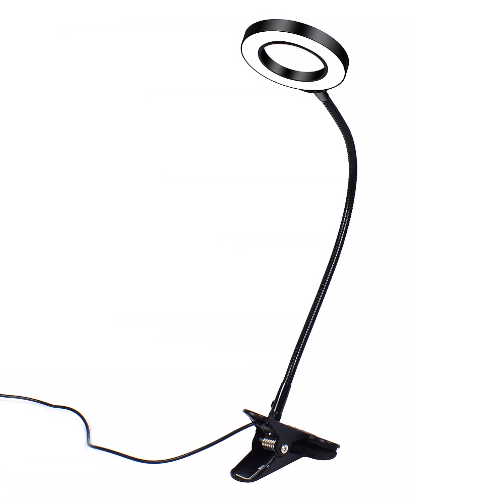 NEWACALOX-Flexible-5X-USB-3-Colors-Lamp-Magnifier-Clip-on-Table-Top-Desk-LED-Reading-Large-Lens-Illu-1749973-12