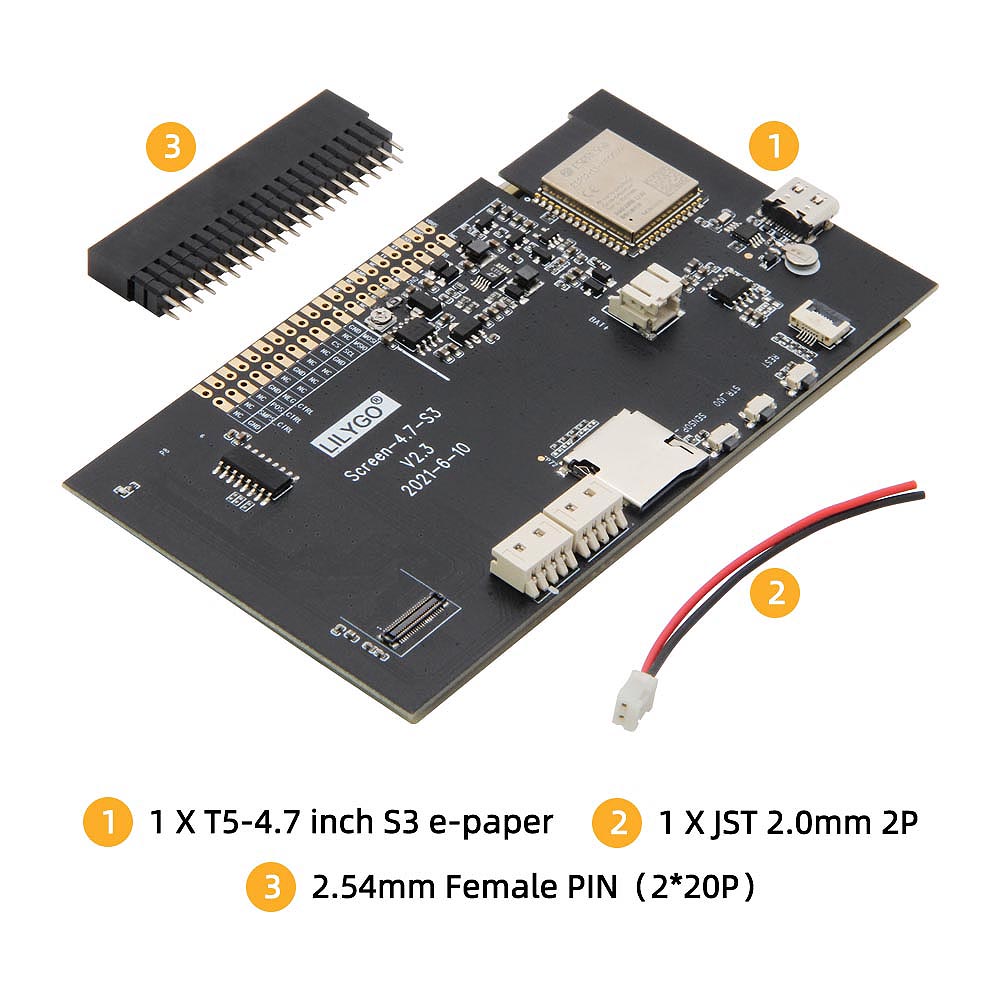 LILYGO-T5-47-Inch-E-paper-V23-ESP32-S3-Display-Screen-Module-Board-Support-TF-Card-Compatible-Raspbe-1970994-3