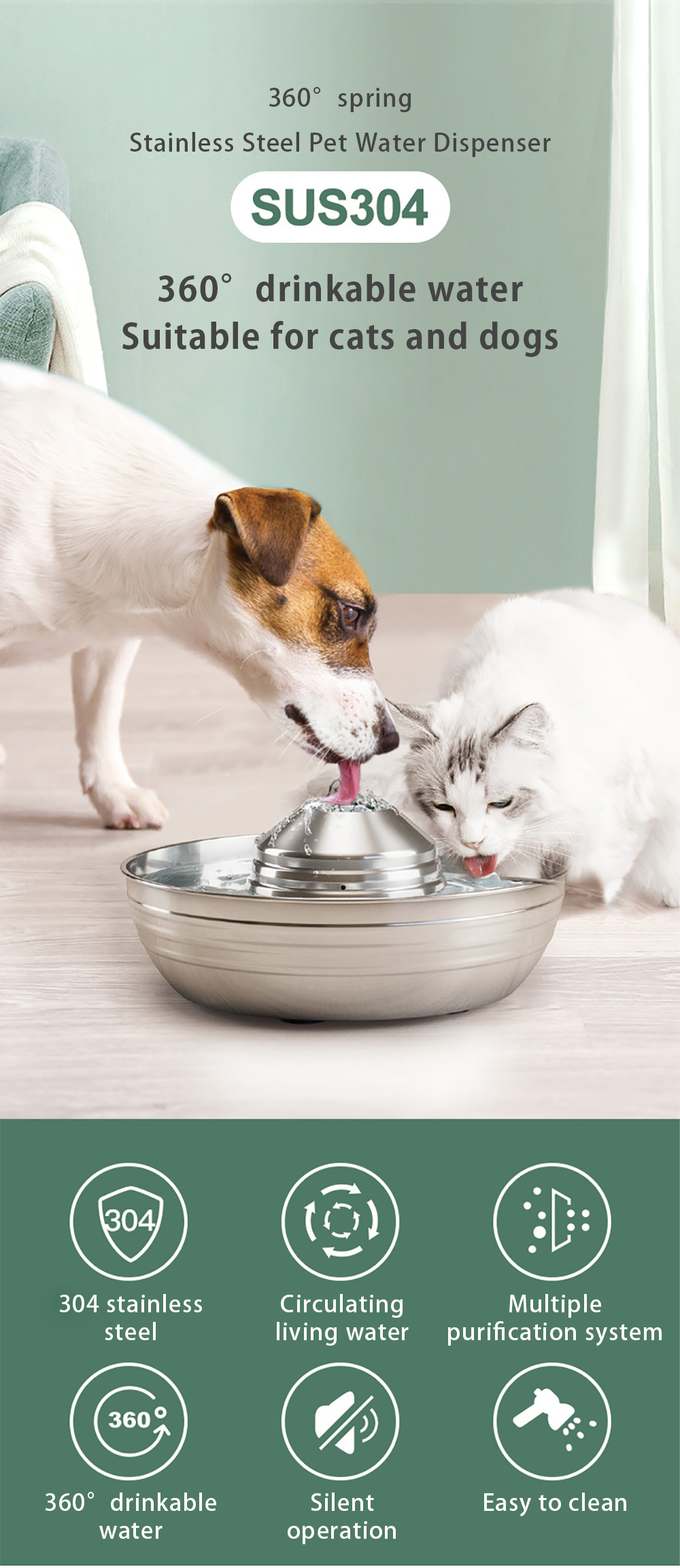 2L-Dog-Water-Smart-Fountain-Dispenser-360deg-drinkable-Bowl-Cat-Feeder-Puppy-Stainless-Steel-Intelli-1949036-1