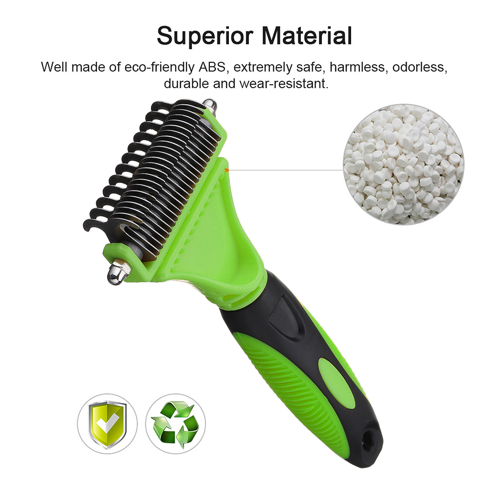 3-in-1-Dual-Sided-Dog-Cat-Hair-Fur-Shedding-Trimmer-Stainless-Steel-Grooming-Dematting-Rake-Comb-Bru-1904467-3