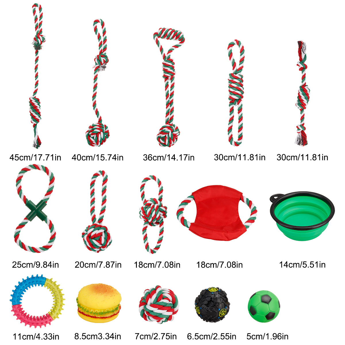 Assorted-Dog-Puppy-Pet-Toys-Ropes-Chew-Balls-Training-Play-Bundle-Teething-Aid-1953171-6