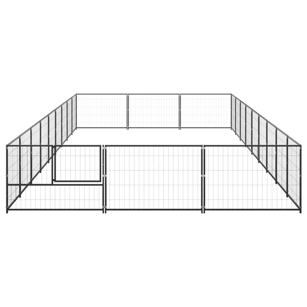 Dog-Kennel-Black-2906-ftsup2-Steel-1972491-3