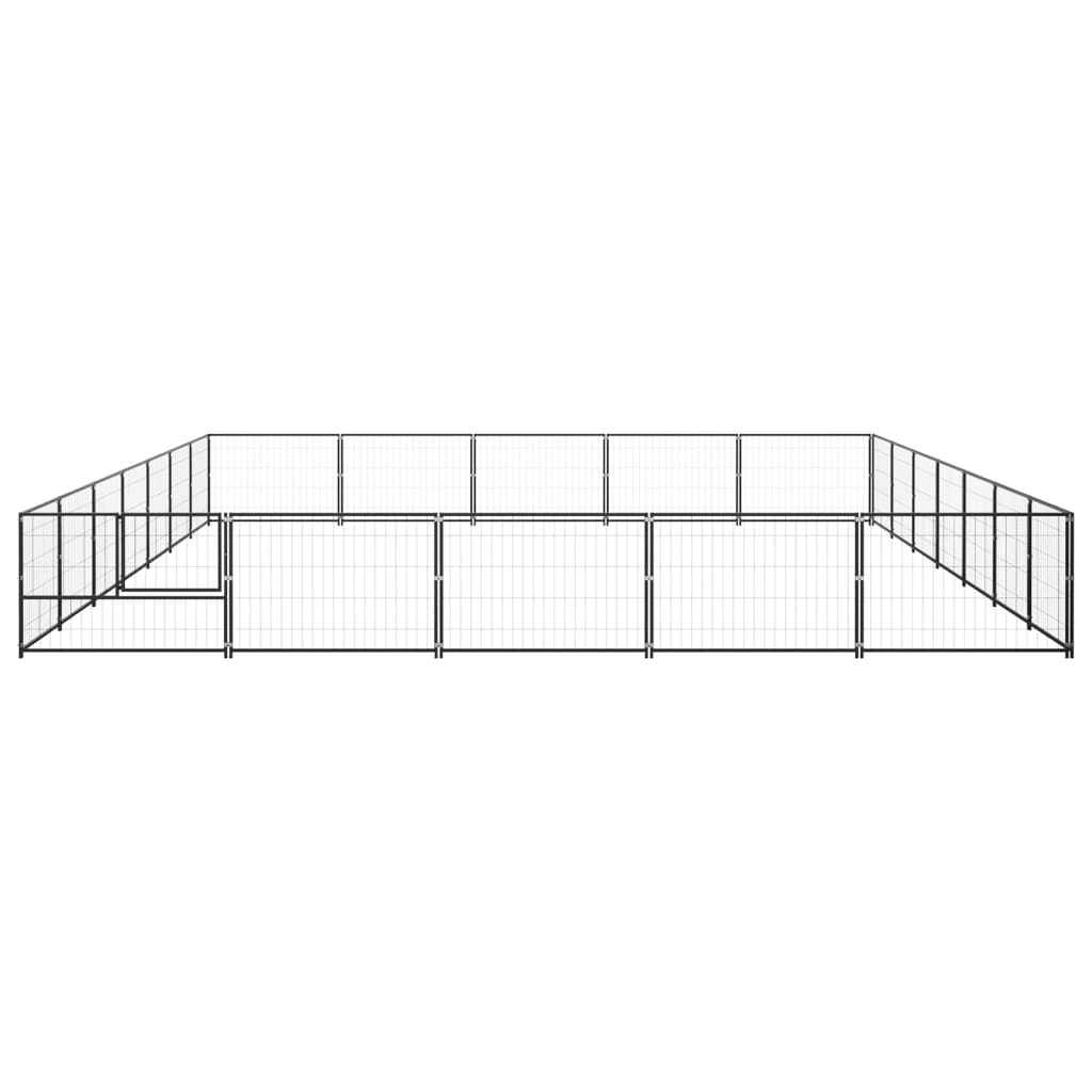 Dog-Kennel-Black-3767-ft-Steel-1972468-6