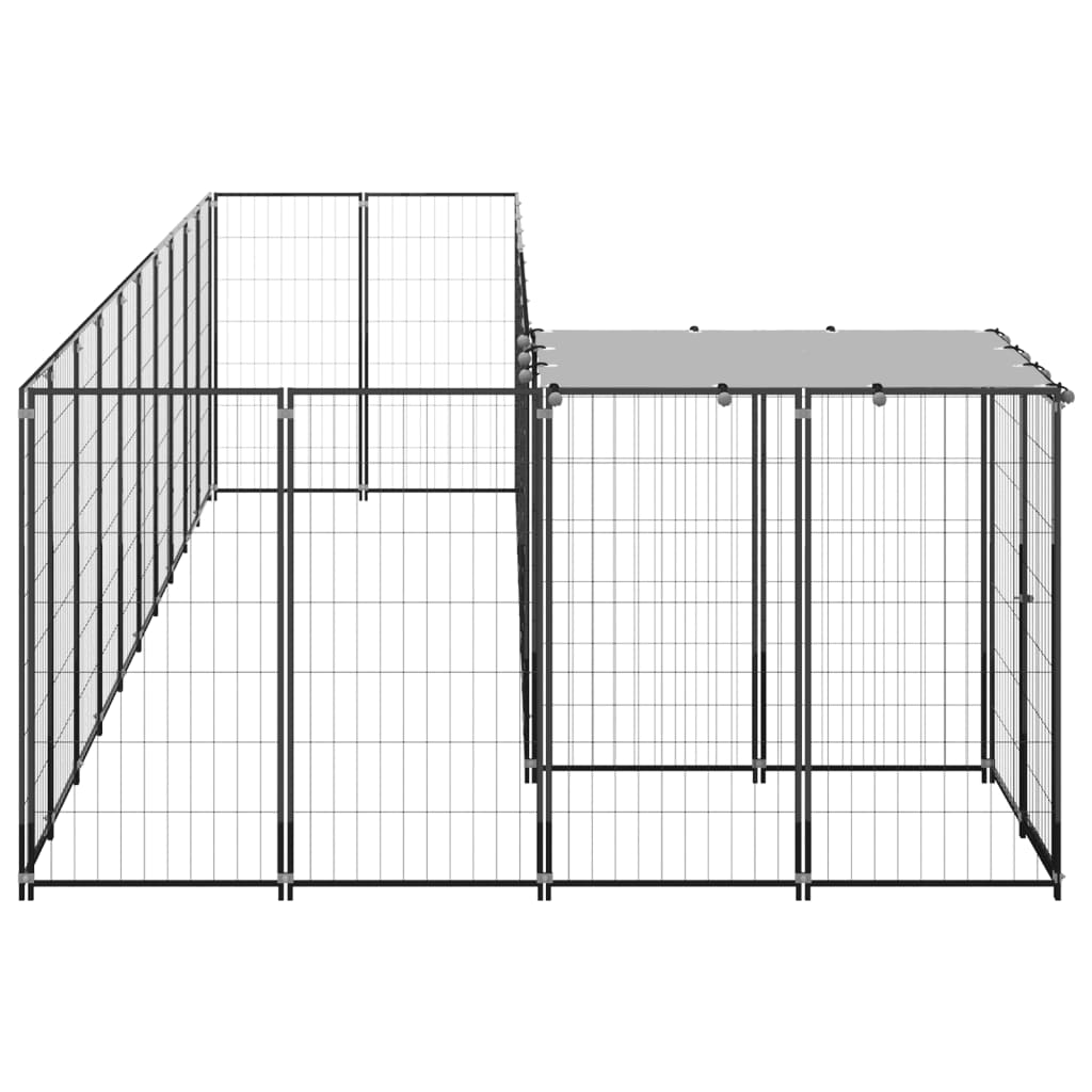 Dog-Kennel-Black-781-ftsup2-Steel-1972403-2