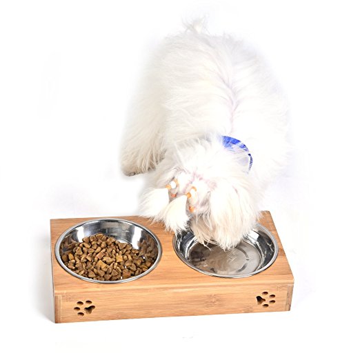 Double-Pet-Dog-Bowl-Stainless-Steel-Pet-Bowl-Bamboo-Bottom-Food-Water-Dual-use-Pet-Bowl-1294866-3