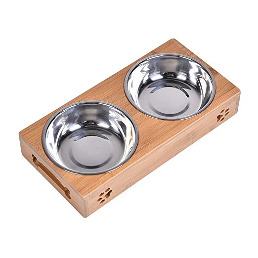 Double-Pet-Dog-Bowl-Stainless-Steel-Pet-Bowl-Bamboo-Bottom-Food-Water-Dual-use-Pet-Bowl-1294866-4