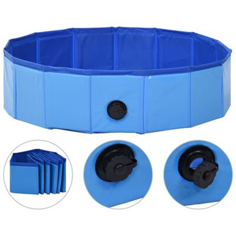 EU-Direct-80x20-cm-vidaXL-170825-Foldable-Dog-Swimming-Pool-Blue-PVC-Foldable-Bathing-Bathtub-Coolin-1942203-2
