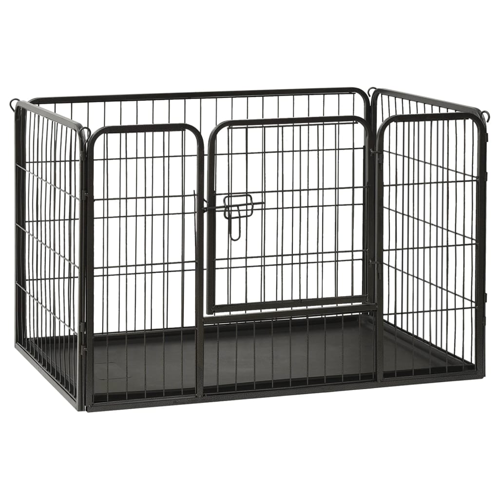 EU-Direct-vidaxl-170575-Outdoor-Dog-Playpen-Steel-915x59x61-cm-House-Cage-Foldable-Puppy-Cats-Sleep--1948518-1