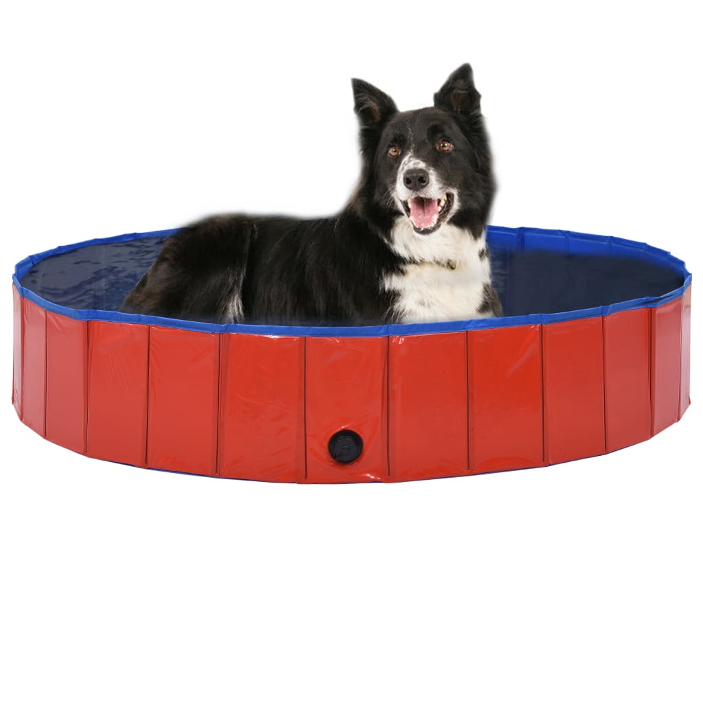 EU-Direct-vidaxl-170824-Foldable-Dog-Swimming-Pool-Red-160x30-cm-PVC-Puppy-Bath-Collapsible-Bathing--1948290-1