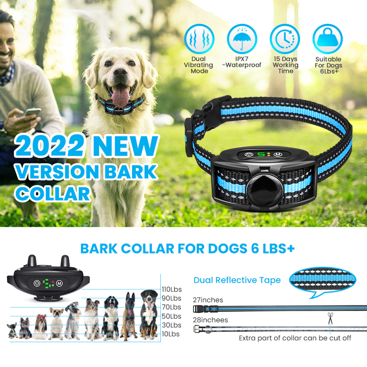 Focuspet-Anti-Barking-Necklace-Dog-Training-Necklace-Harmless-and-Automatic-2-Mode-Vibration-5-Sensi-1940480-1