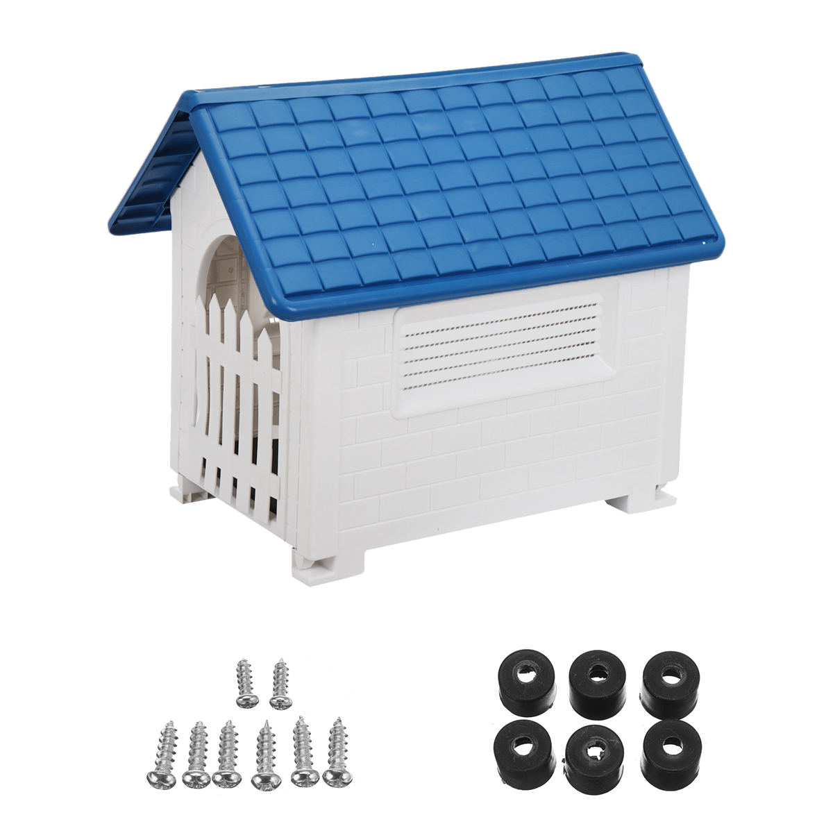 Foldable-Plastic-Pets-Dogs-Houses-Cages-Small-Outdoors-Waterproof-Warm-Removable-Washable-With-Kenne-1849921-7