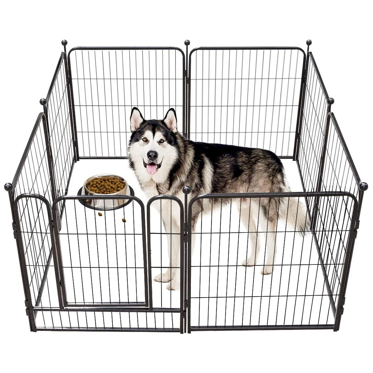 PawGiant-Dog-Pen-8-Panels-40quot-Height-RV-Dog-Fence-Outdoor-Playpens-Exercise-Pen-for-Dogs-Metal-Pr-1828107-8