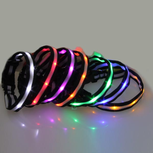 Size-M-Nylon-Safety-Flashing-Glow-Light-LED-Pet-Dog-Collar-914019-7