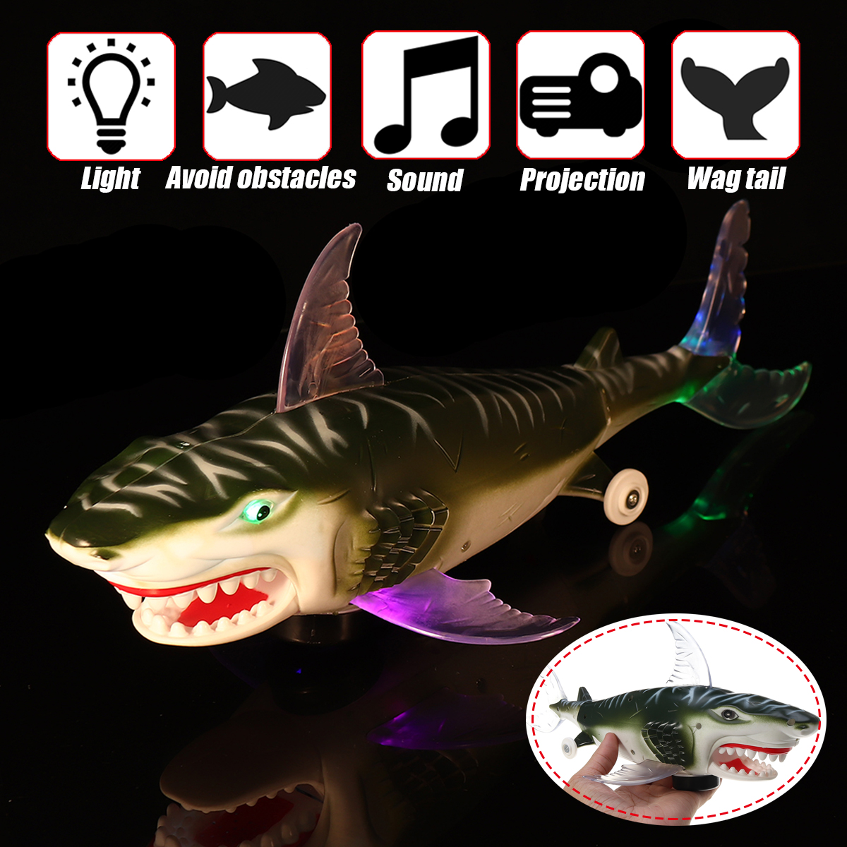 Electric-Projection-Light-Sound-Shark-Walking-Animal-Educational-Toys-for-Kids-Gift-1678213-2