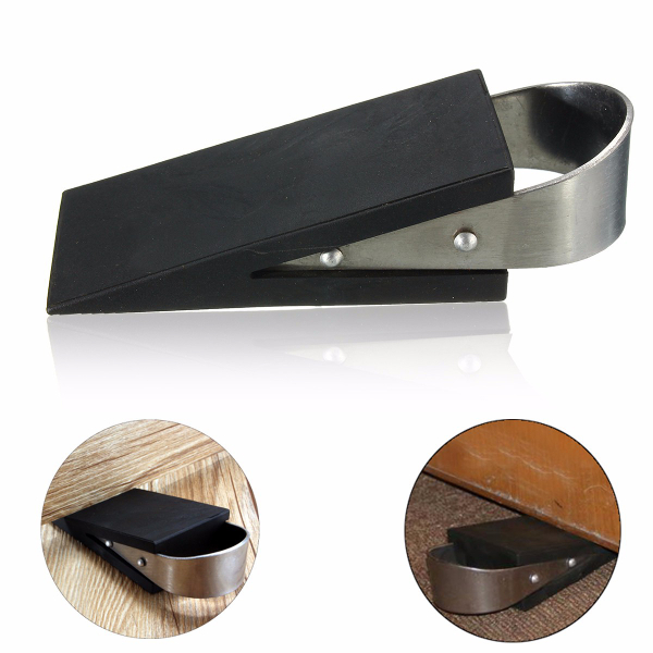 Rubber--Stainless-Steel-Door-Stop-Wedge-Safety-Protector-Stopper-Block-1085755-1