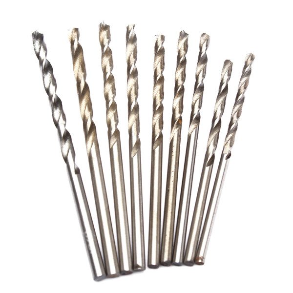 10Pcs-03-3mm-Micro-HSS-Twist-Drilling-Bits-Straight-Shank-Electrical-Drill-Tool-978934-4