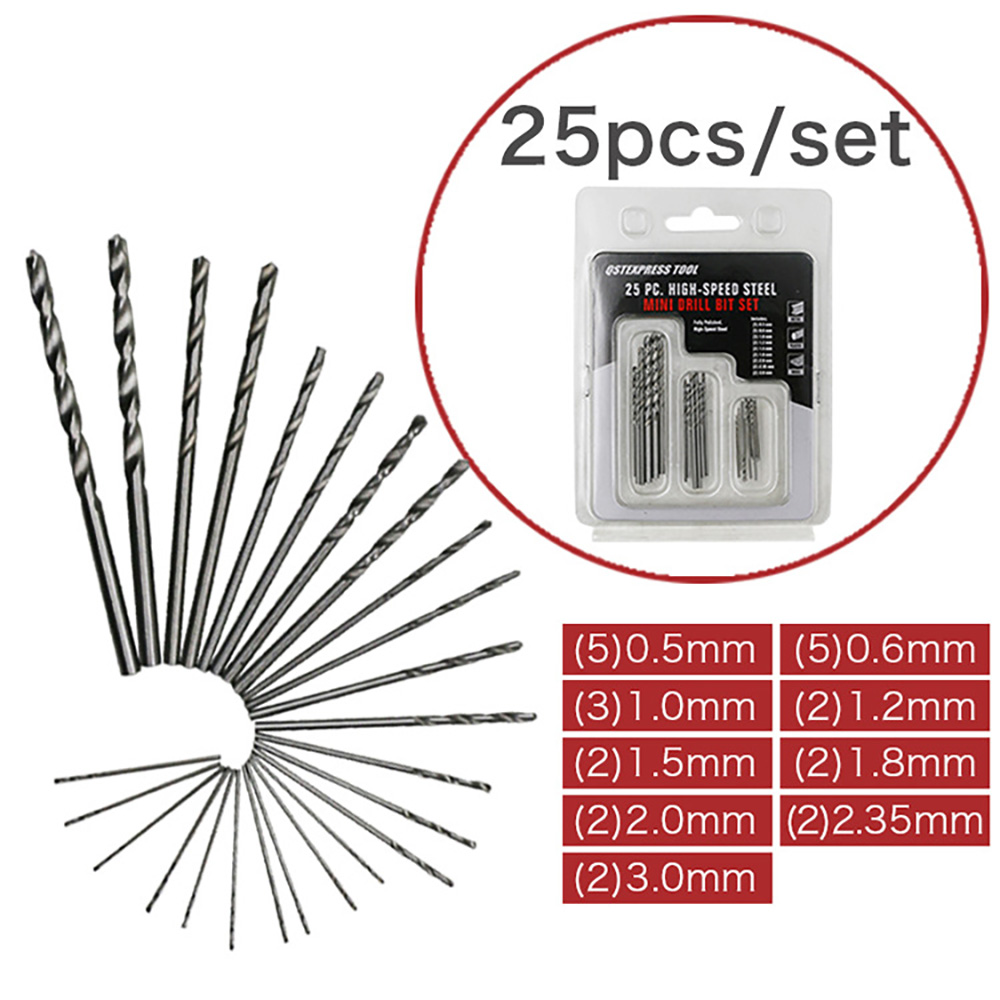 10pcs-05-30mm-Drill-Bit-HSS-Round-Shank-Twist-Drill-Bit-Tools-For-Woodworking-Repair-Tool-1849978-2