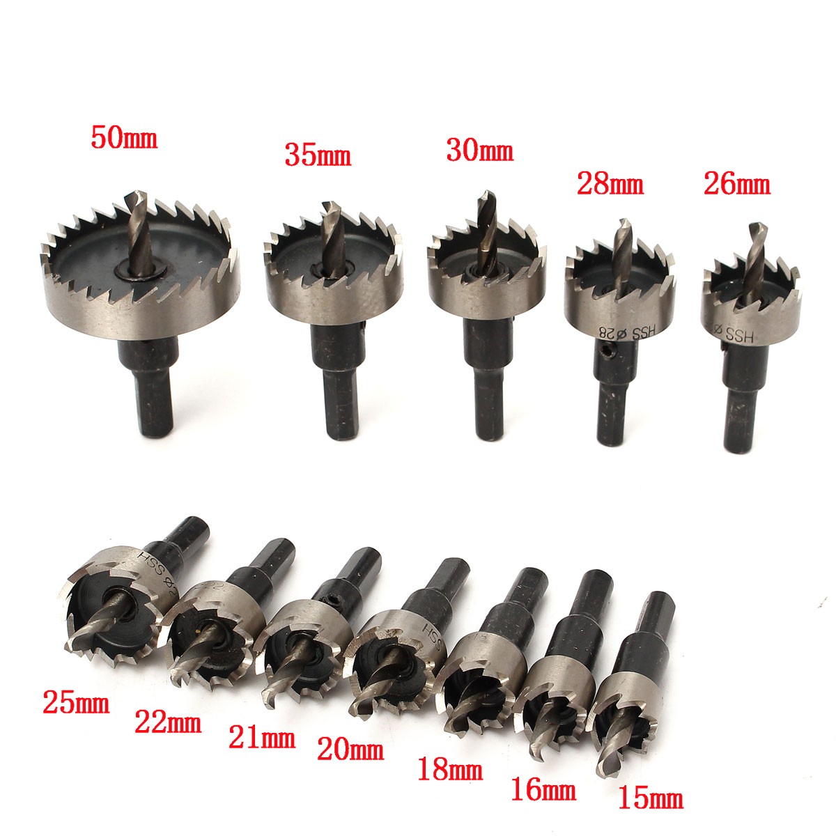 12pcs-15-50mm-HSS-Hole-Saw-Cutter-HSS-Drill-Bits-Set-1044697-11