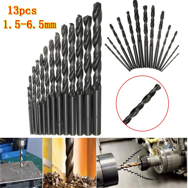 13pcs-15-65mm-HSS-Twist-Drill-Bit-Straight-Shank-High-Speed-Steel-Twist-Drill-Bit-Set-1057707-9