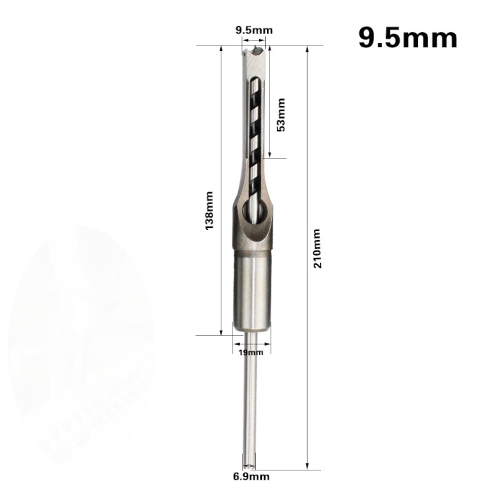 146Pcs-HSS-Twist-Drill-Bits-Square-Auger-Mortising-Chisel-Drill-Set-Square-Hole-Woodworking-Drill-To-1805383-11