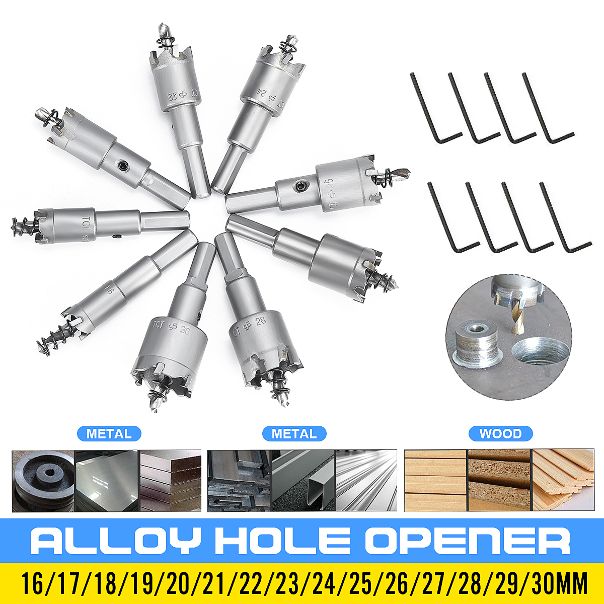 16mm-to-30mm-How-Saw-Cutter-Alloy-Hole-Opener-Drill-Bits-1679223-1