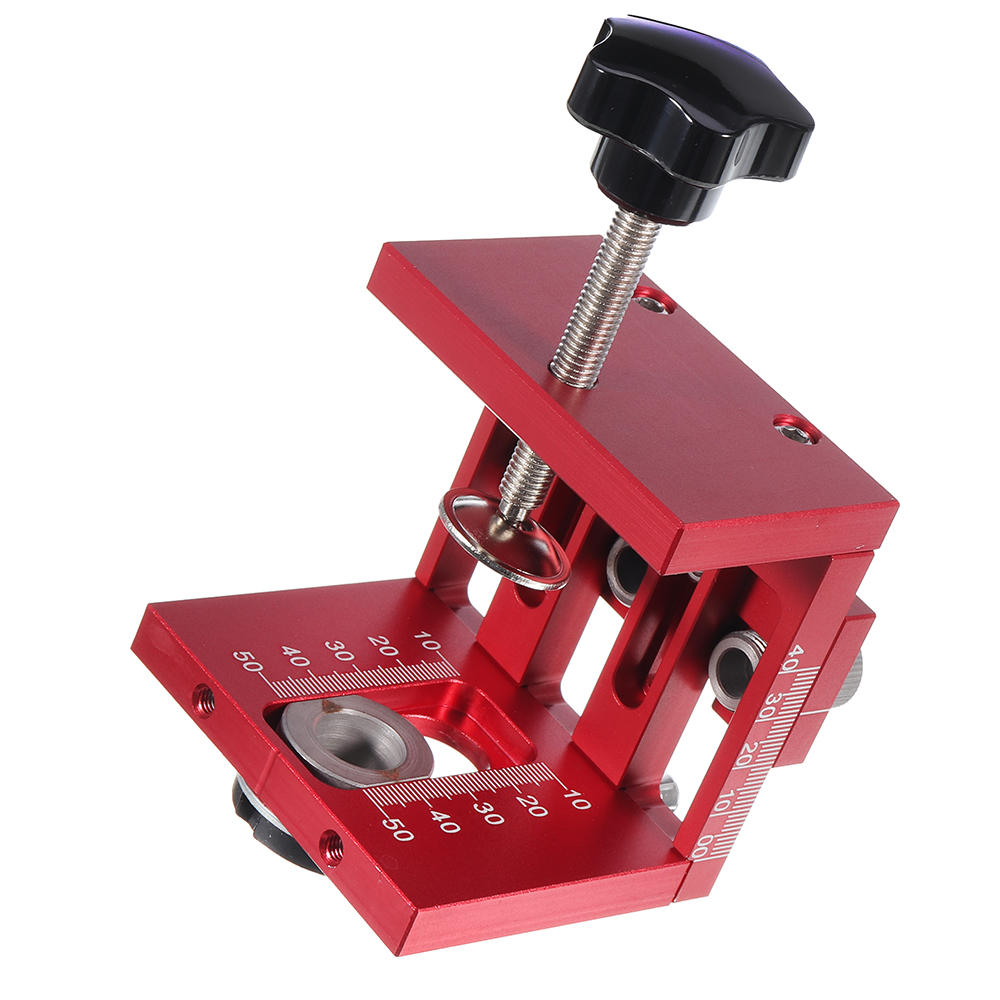 3-in-1-Dowelling-Jig-with-Positioning-Clip-Woodworking-Adjustable-Drilling-Guide-Puncher-Locator-1658890-8