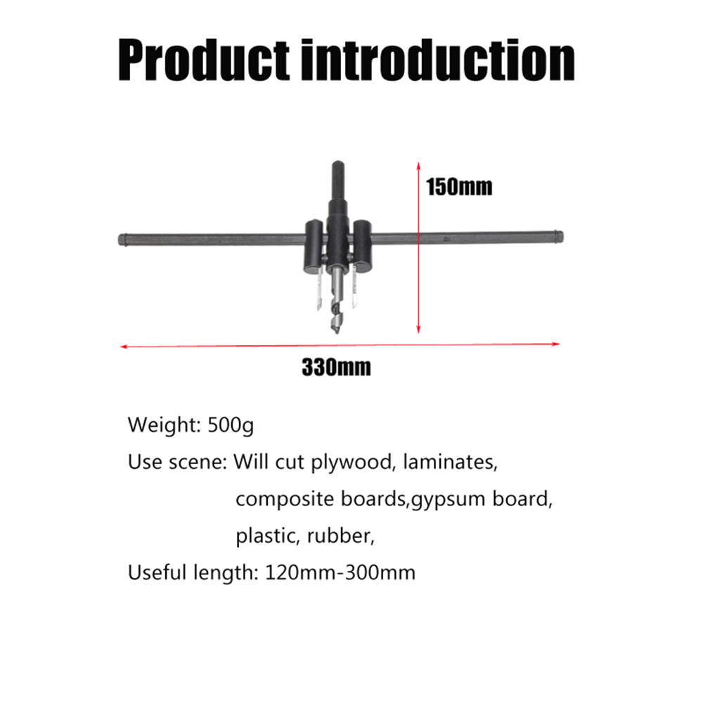 30-300mm-Durable-Adjustable-Wood-Circle-Cutter-Hole-Saw-Drill-Bit-DIY-Power-Tool-1518302-5