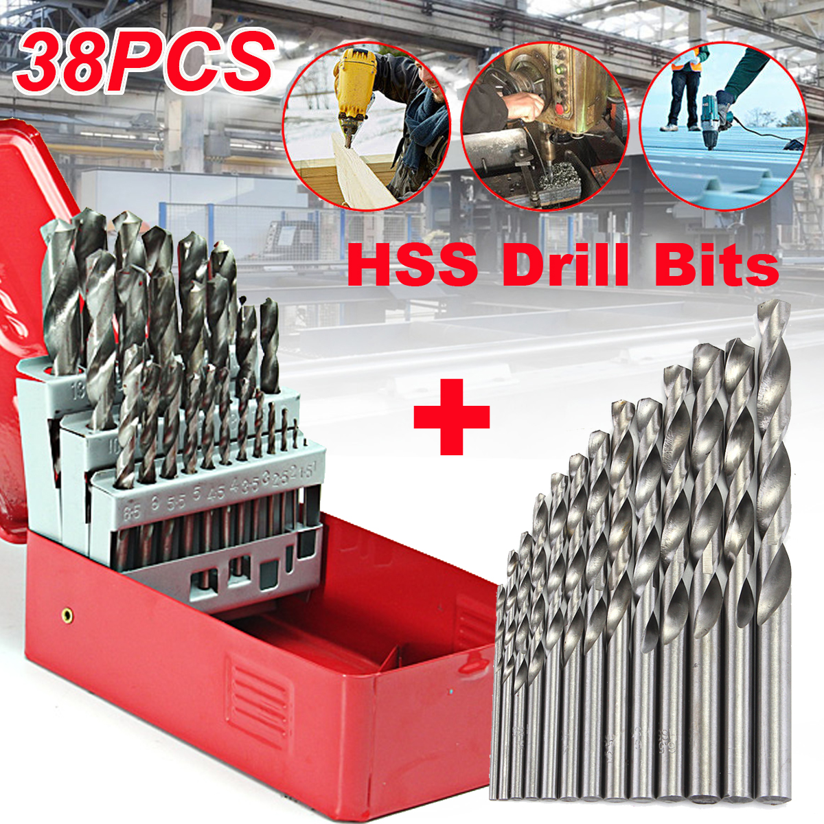 38pcs-1-13mm-HSS-Twist-Drill-Bit-Set-with-Case-for-Steel-1177978-1