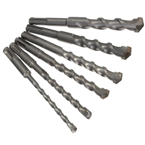 6-16mm-Round-Shank-150mm-Long-SDS-Rotary-Hammer-Concrete-Masonary-Drill-Bit-1003829-1