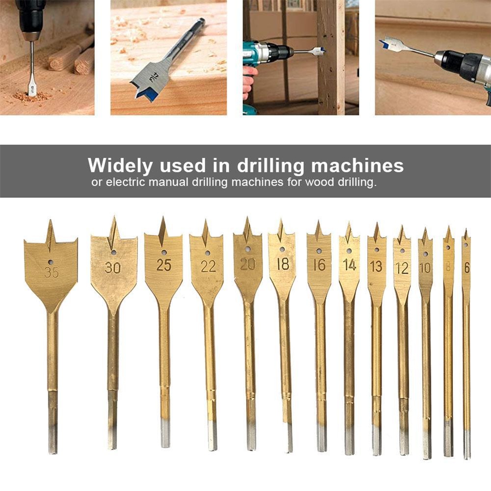 6813pcs-Metric-Flat-Spade-Drill-Bits-Set-Titanium-Coating-Paddle-Flat-Bits-Wood-Hole-Cutter-Drill-Bi-1895287-1