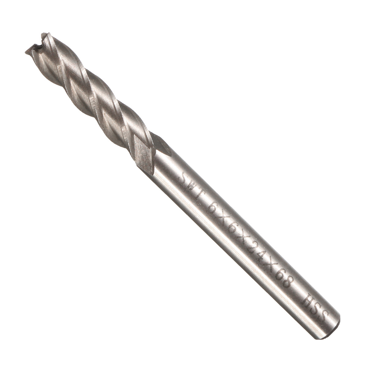 6mm-Shank-Aluminum-Hard-HSS-Cutter-Blade-6times6times24times68mm-Lengthened-End-Mill-Router-Bit-1076899-5