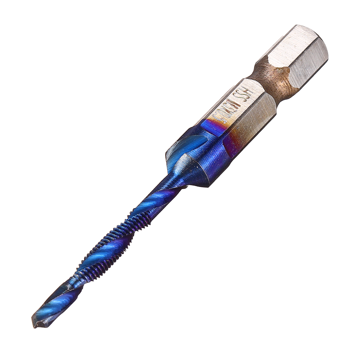 6pcs-M3-M10-Combination-Drill-Tap-Bit-Hex-Shank-Blue-Coated-Deburr-Countersink-Bits-Screw-Thread-Met-1867148-9